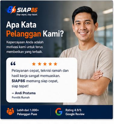 Kata pelanggan Siap86